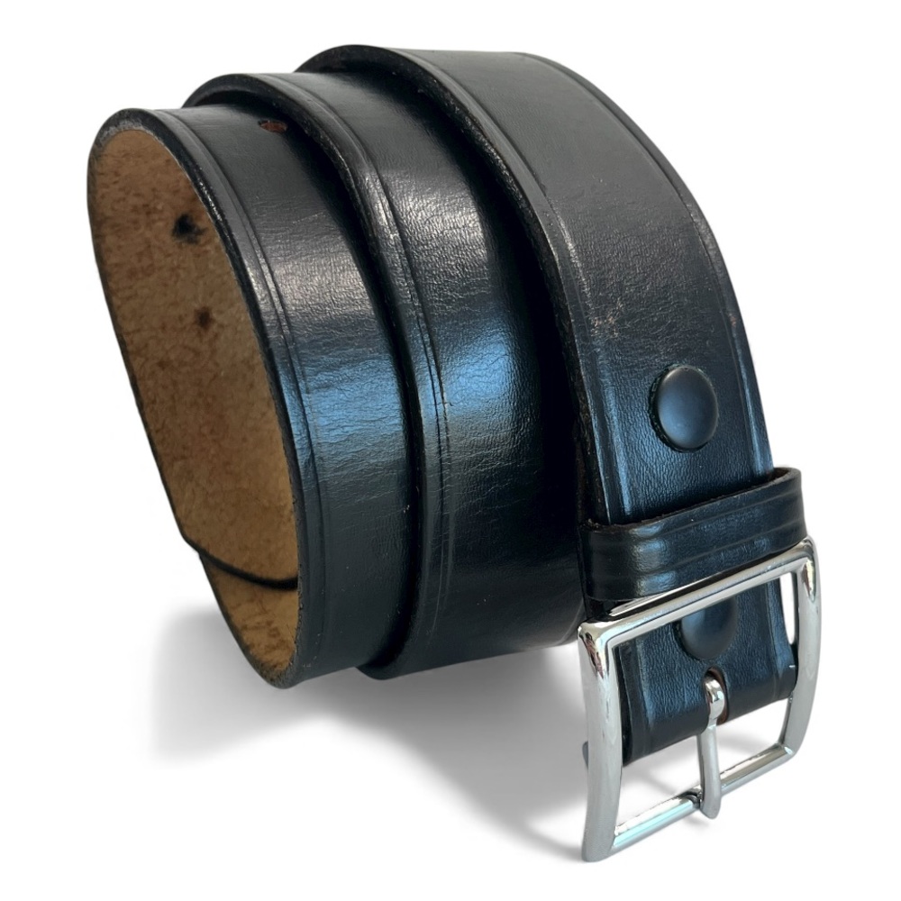 Dutyman 38 Belt Men's Black Leather 1611 Garrison?
